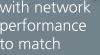with network performance